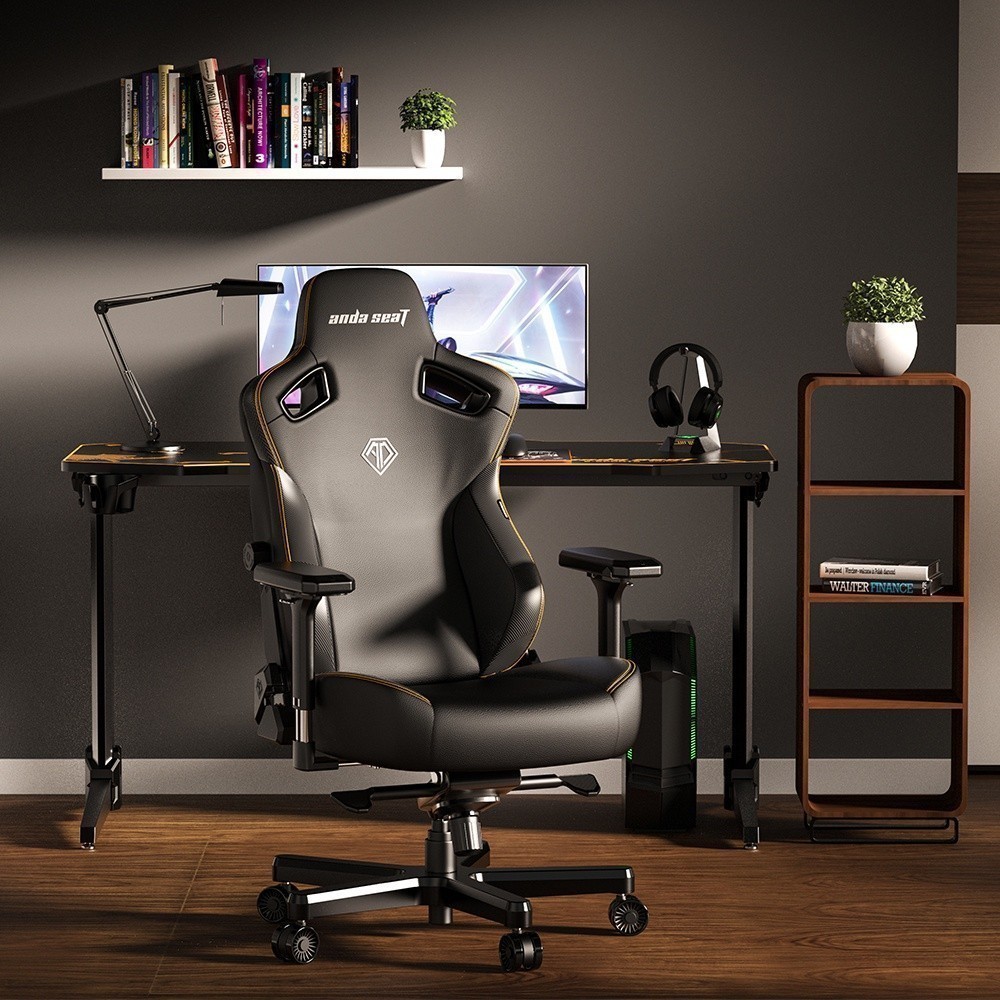 Anda Seat Kaiser 3 Premium Chair Size XL เก้าอี้สีแดง (AD12YDC-XL-01) อันดาซีท Size XL เก้าอี้เกมมิ่งสำหรับนั่งเล่นเกม เพื่อสุขภาพ Ergonomic เกรดพรีเมี่ยม