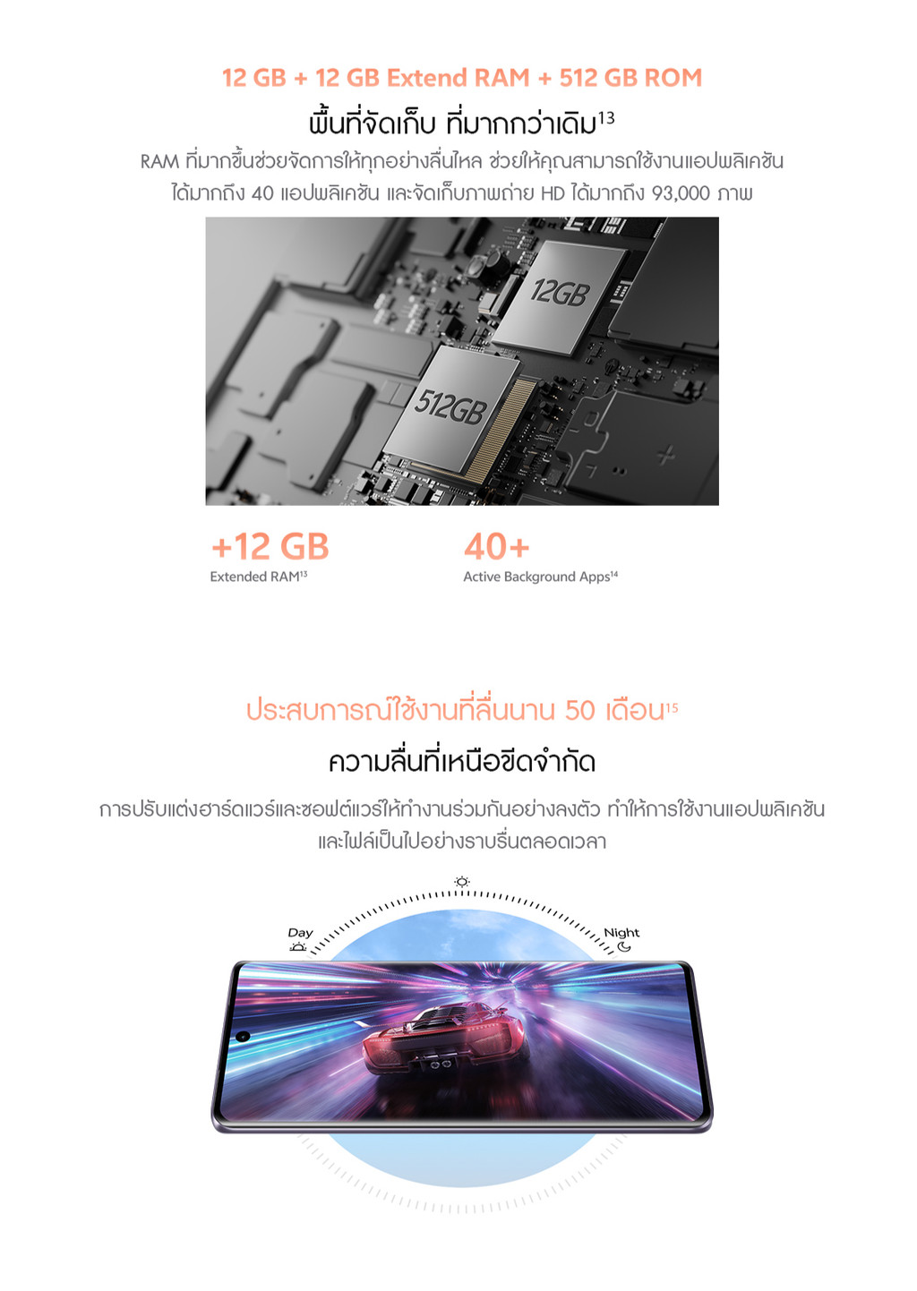 vivo V40 5G 8/256GB - Snapdragon® 7 Gen 3 จอ 6.78 นิ้ว กล้องหน้า 50MP กล้องหลัง 50MP OIS ZIESS+50MP AF Ultra wide