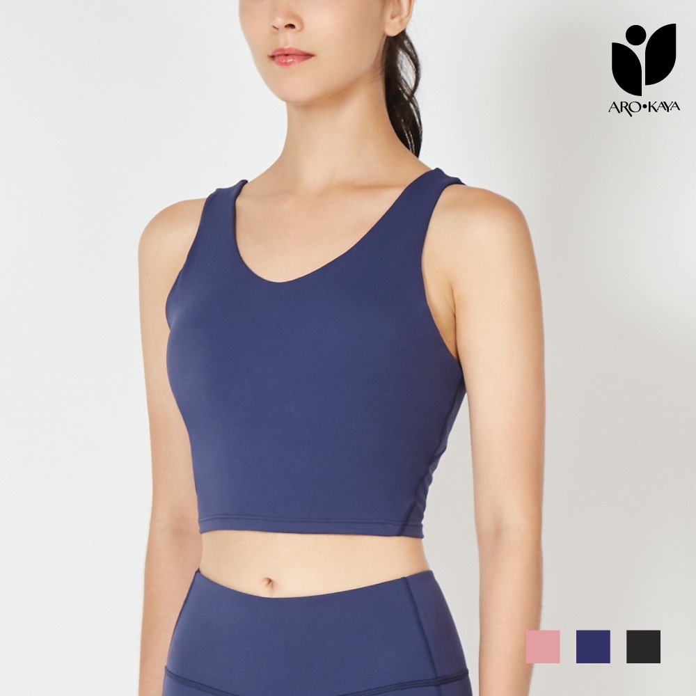 Arokaya Sports Bra เสื้อออกกำลังกาย สปอร์ตบรา รองรับแรงกระแทก มีฟองน้ำ ...