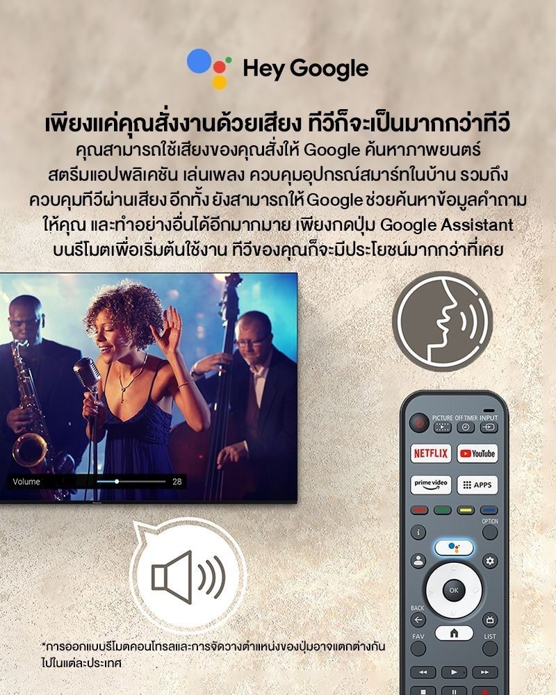 Panasonic Full HD TV TH-43MX800T ทีวี 43 นิ้ว Google TV