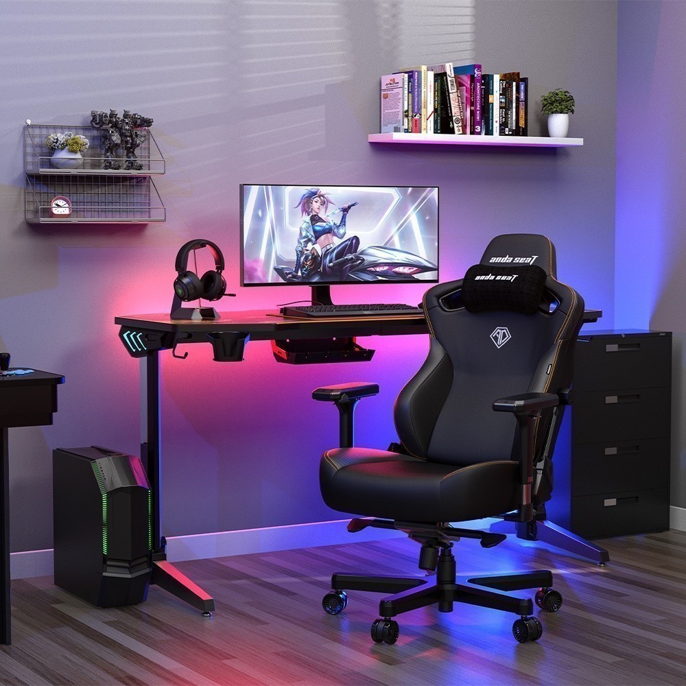 Anda Seat Kaiser 3 Edition Series Premium Gaming Chair Size L เก้าอี้สีแดง (AD12YDC-L-01) อันดาซีท เก้าอี้เกมมิ่งเพื่อสุขภาพ Ergonomic E-Sport