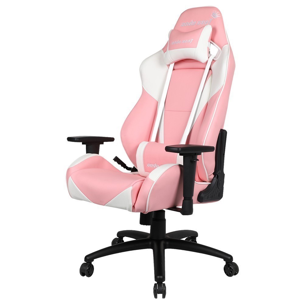 Anda Seat Pretty Pink Special Edition Premium Gaming Chair Pink/White เก้าอี้สีชมพู (AD7-02-PW-PV) อันดาซีทเก้าอี้เกมมิ่งเพื่อสุขภาพ Ergonomic