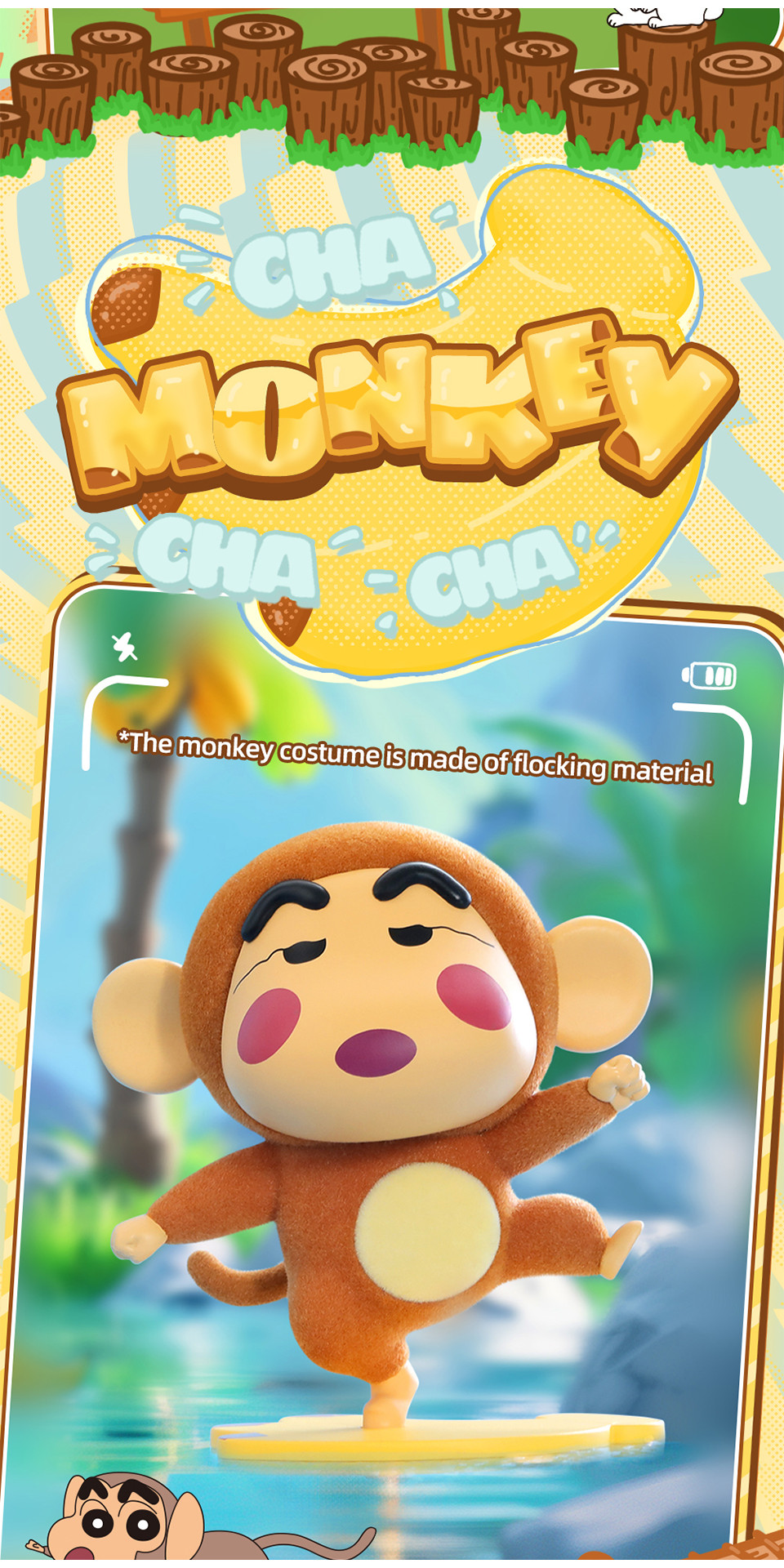 52TOYS Crayon Shinchan Animal Chachacha Figure Toy | Shopee Thailand