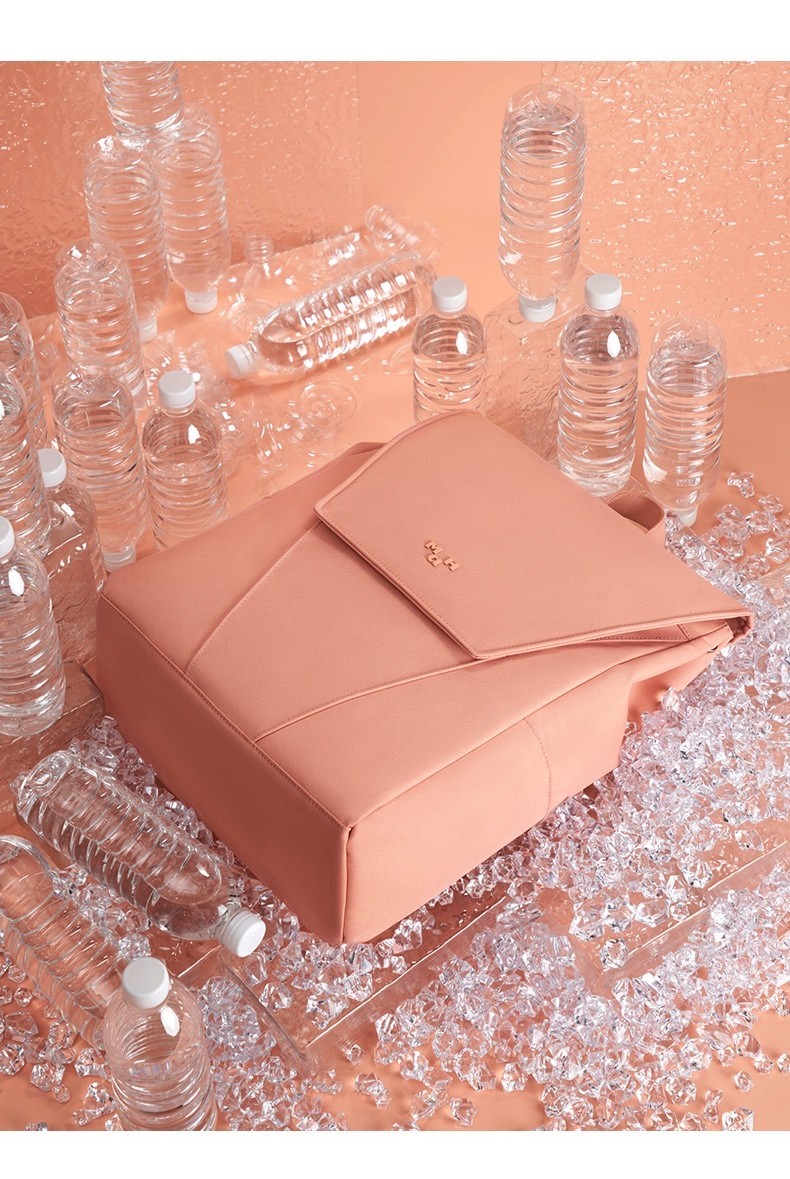 MAH 2604 Young Glacier Pink Series กระเป๋าเป้สะพายหลัง ความจุขนาดใหญ่ ...