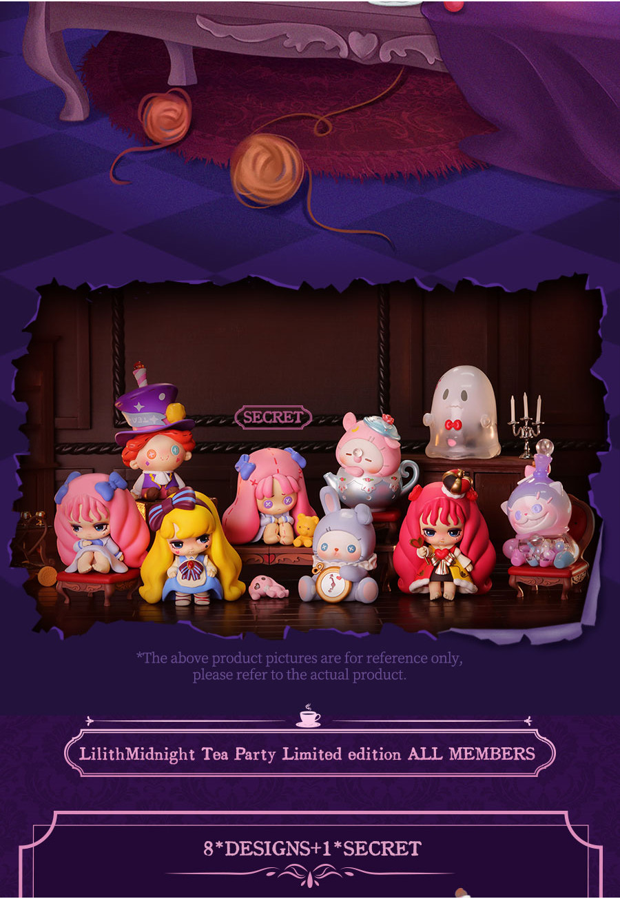 52TOYS Lilith Midnight Tea Party Limited Edition Series Blind Box ...
