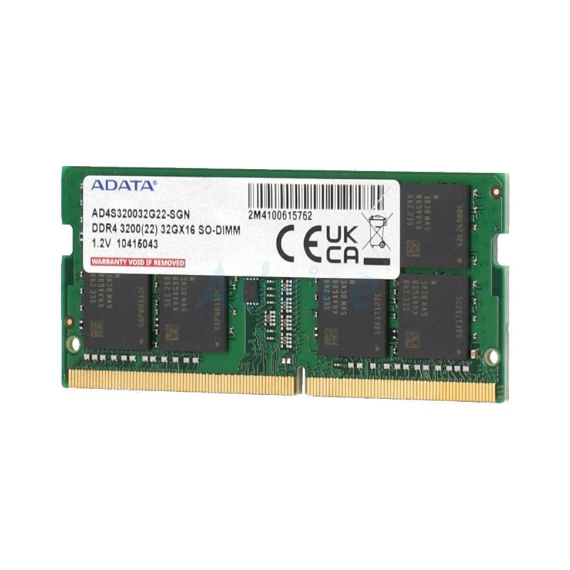 新品 ADATA AD4S320032G22-SGN ノート用メモリ 32GB ADATA RAM DDR4(3200, NB) 32GB 16 CHIP (AD4S320032G22-SGN