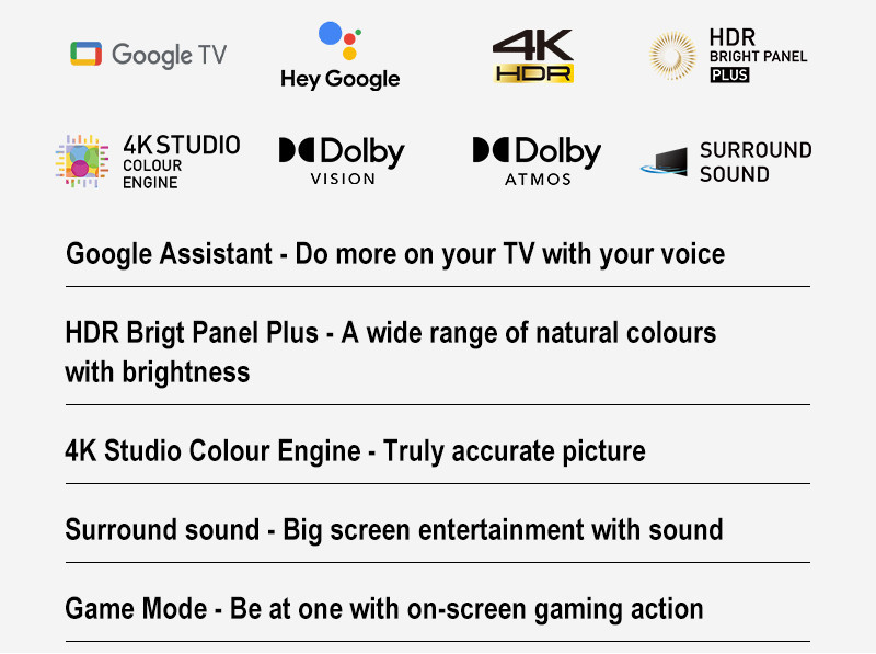 Panasonic TV TH-50MX800T 4K TV ทีวี 50นิ้ว Google TV