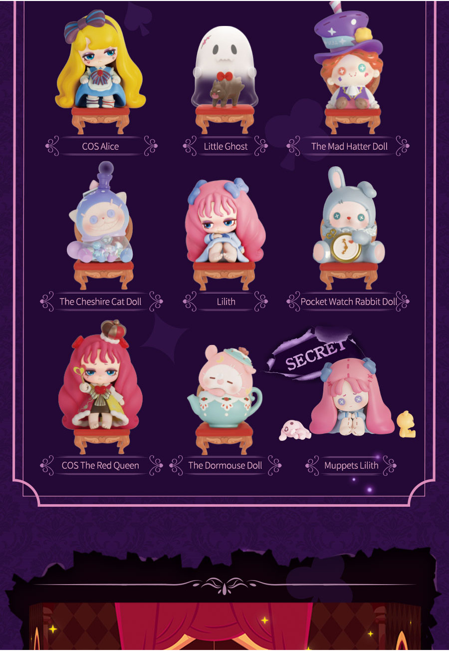 52TOYS Lilith Midnight Tea Party Limited Edition Series Blind Box ...