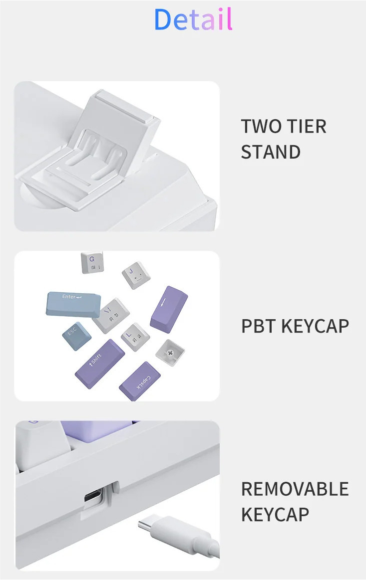[E-tax E-Receipt] AJAZZ KEYBOARD รุ่น AK820 Wired RGB รับประกันศูนย์ไทย ...