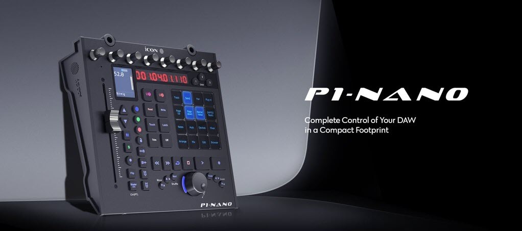 iCon Pro Audio P1-Nano Fader daw controller คอนโทรลเลอร์ปรับแต่เสียง ...
