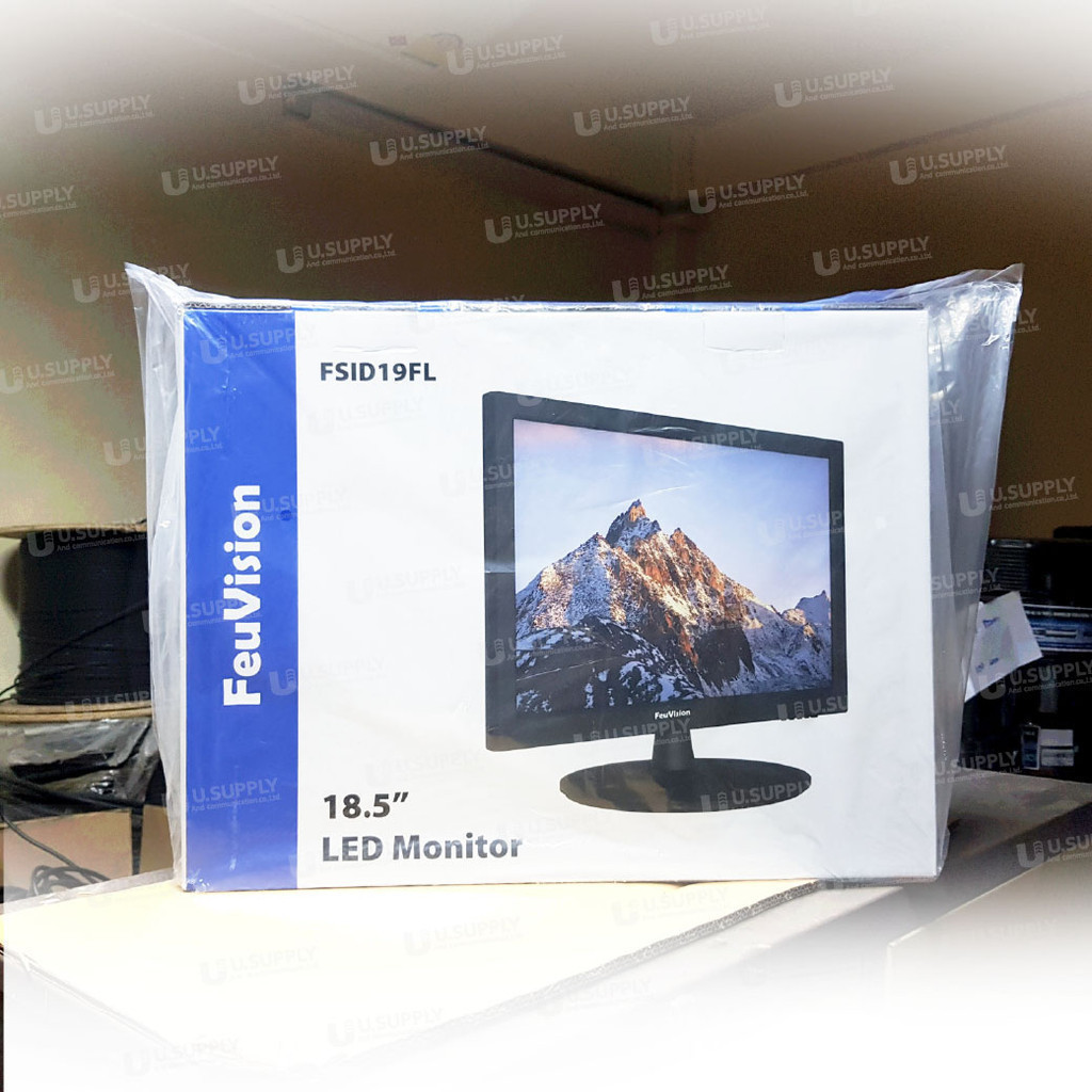 [15.11] จอมอนิเตอร์ FEUVISION ขนาด 19นิ้ว/ 22นิ้ว/ 24นิ้ว VA LED 16:9 ...