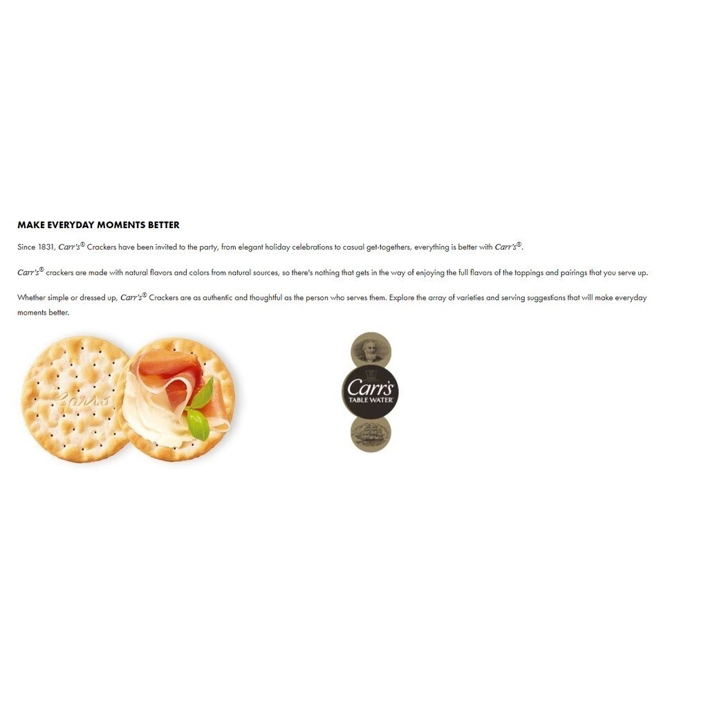 Carr'S Melt Cheese 150G คาร์ส เม็ลท์ ชีส แครกเกอร์ผสมจมูกข้าวสาลีและชีส ...