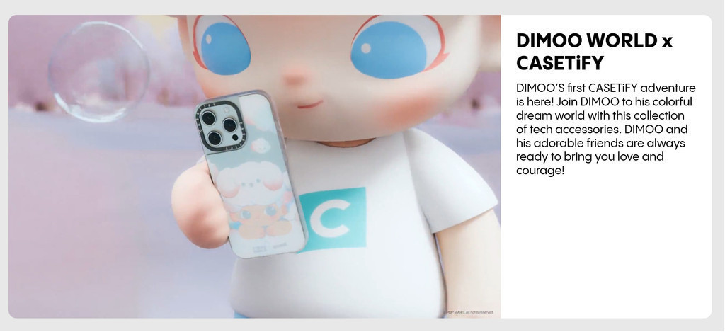 CASECASE X DIMOO WORLD แม่เหล็กดูด Black & Sliver กระจก IPhone กรณี ...
