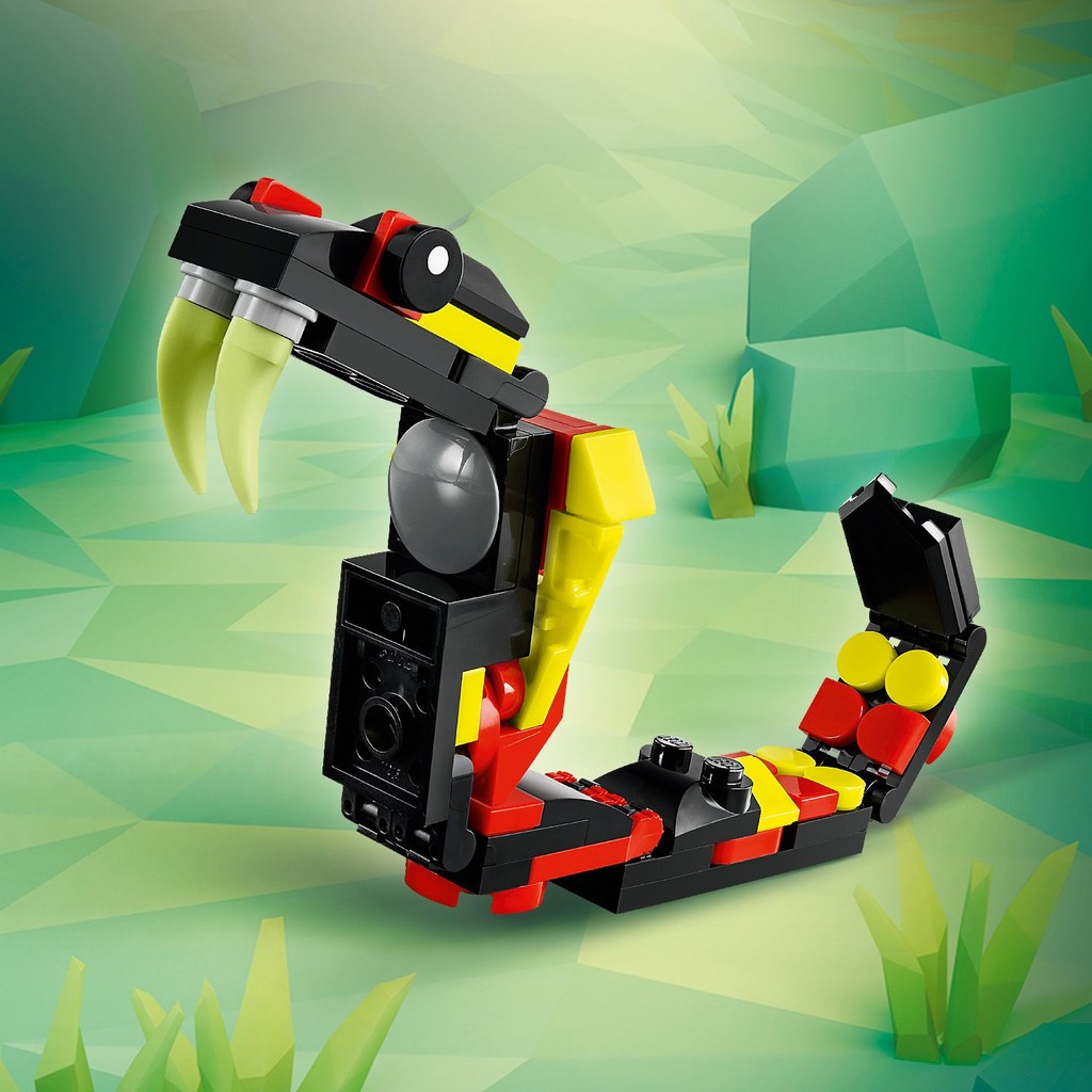LEGO Creator 3in1 31159 Wild Animals: Surprising Spider (153 Pieces ...
