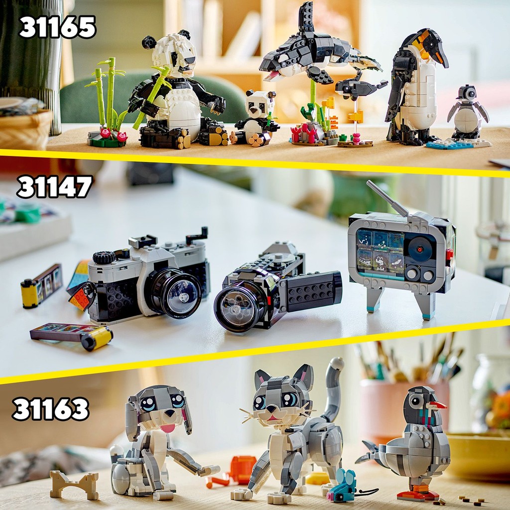 LEGO Creator 31169 Typewriter with Flowers (363pcs.), Building Blocks ...
