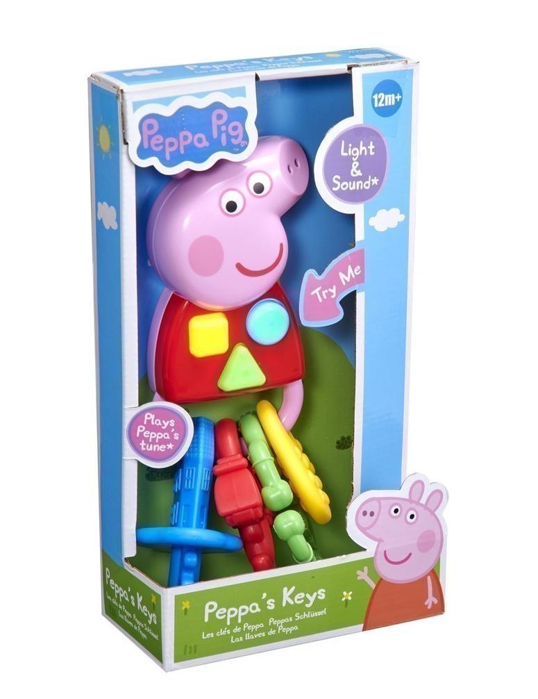 Peppa Pig Keys ของเล่น เขย่า เขย่า | Shopee Thailand