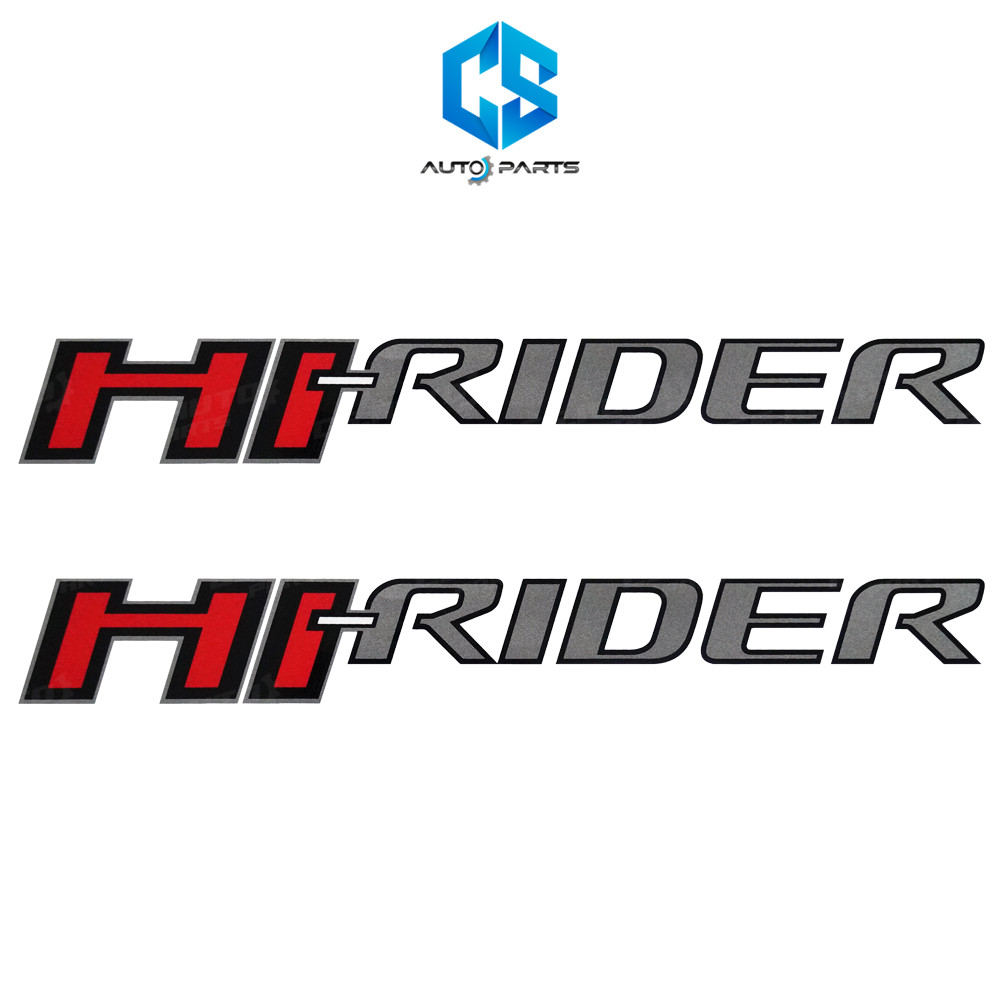 สติ๊กเกอร์ HI-RIDER - FORD RANGER ปี12-15 (ติดข้างท้ายกระบะ) | Shopee ...