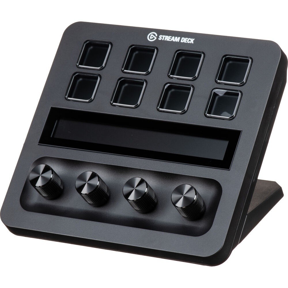 Elgato Stream Deck+ Live Video Stream controller 8 Keypad Buttons ...