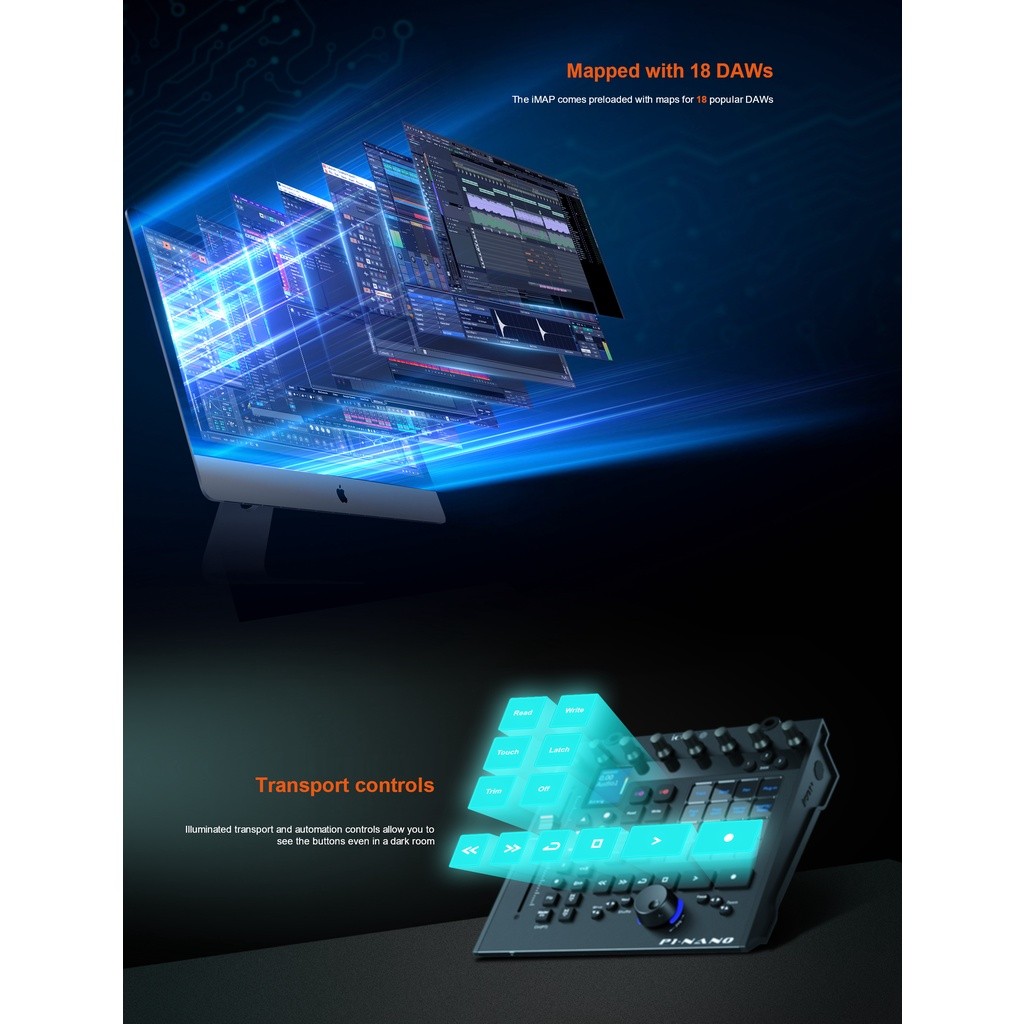 iCon Pro Audio P1-Nano Fader daw controller คอนโทรลเลอร์ปรับแต่เสียง ...