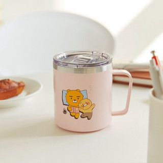 ( พร้อมส่ง ) Kakaofriends Stainless Mug Lazy Ryan 370ml. แก้วมัคเก็บอุณภูมิ