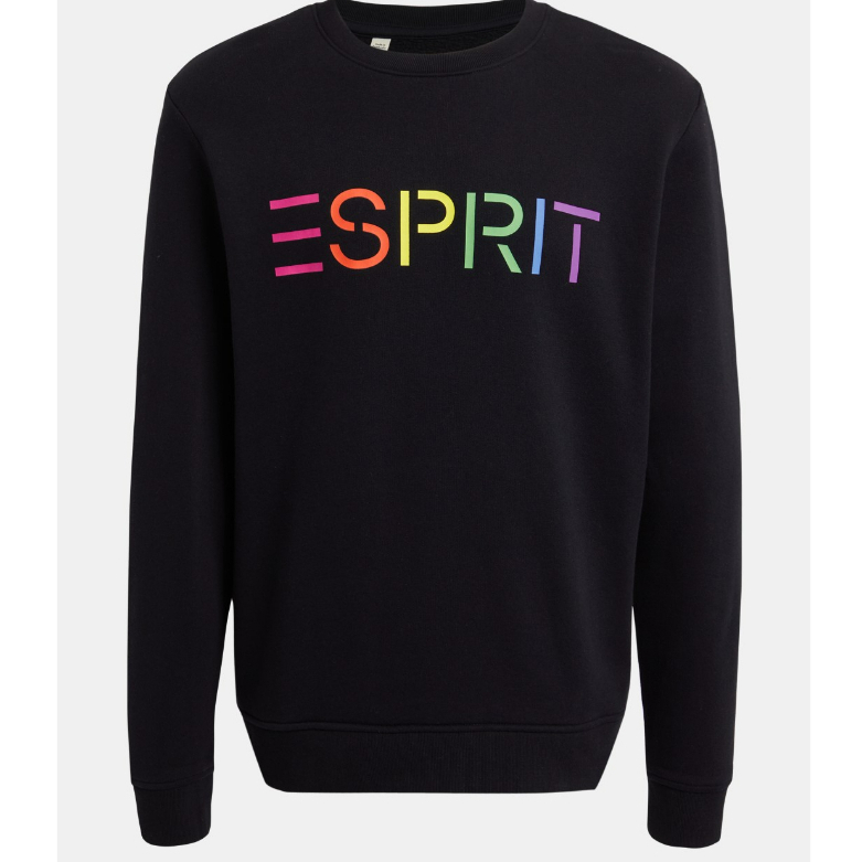 ESPRIT Men's Sweatshirt regular with a logo print | Shopee Thailand