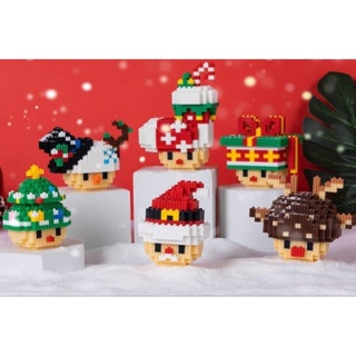 พร้อมส่ง เลโก้ ตัวต่อ คริสต์มาส V.2 Christmas Lego เลโก้นาโน ตัวต่อ นาโน