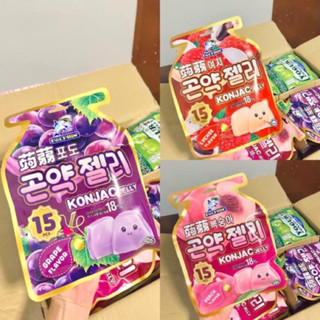 อร่อยมาก🌟 เยลลี่ผลไม้(Captain dolphin) มี 4 รส 1 ห่อ มี 15 ชิ้น อร่อยกว่า เยลลี่ควีน