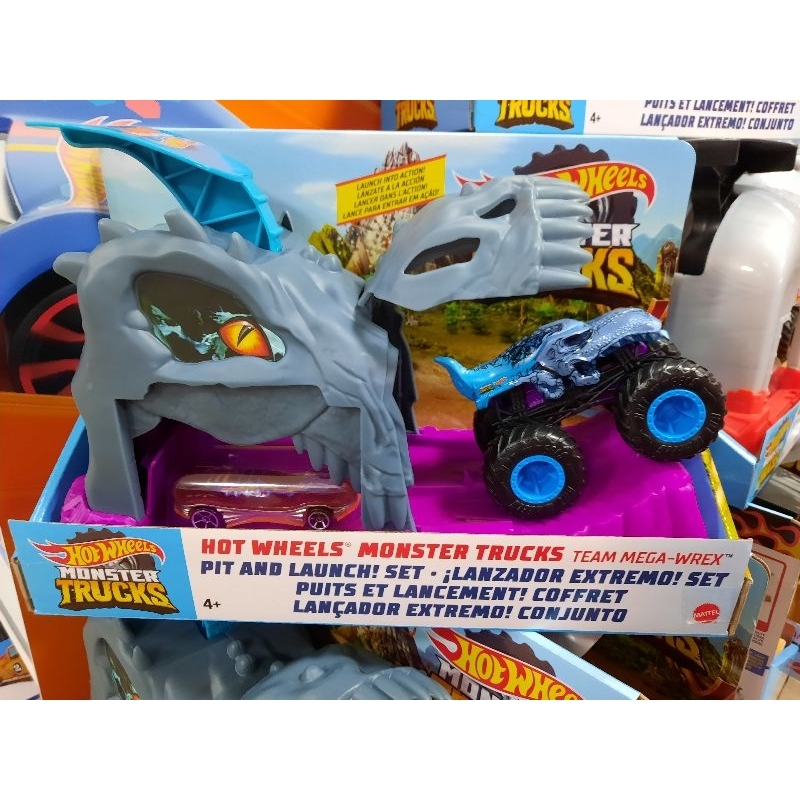 hotwheels-monster-truck-เซตรถพร้อมอุโมง