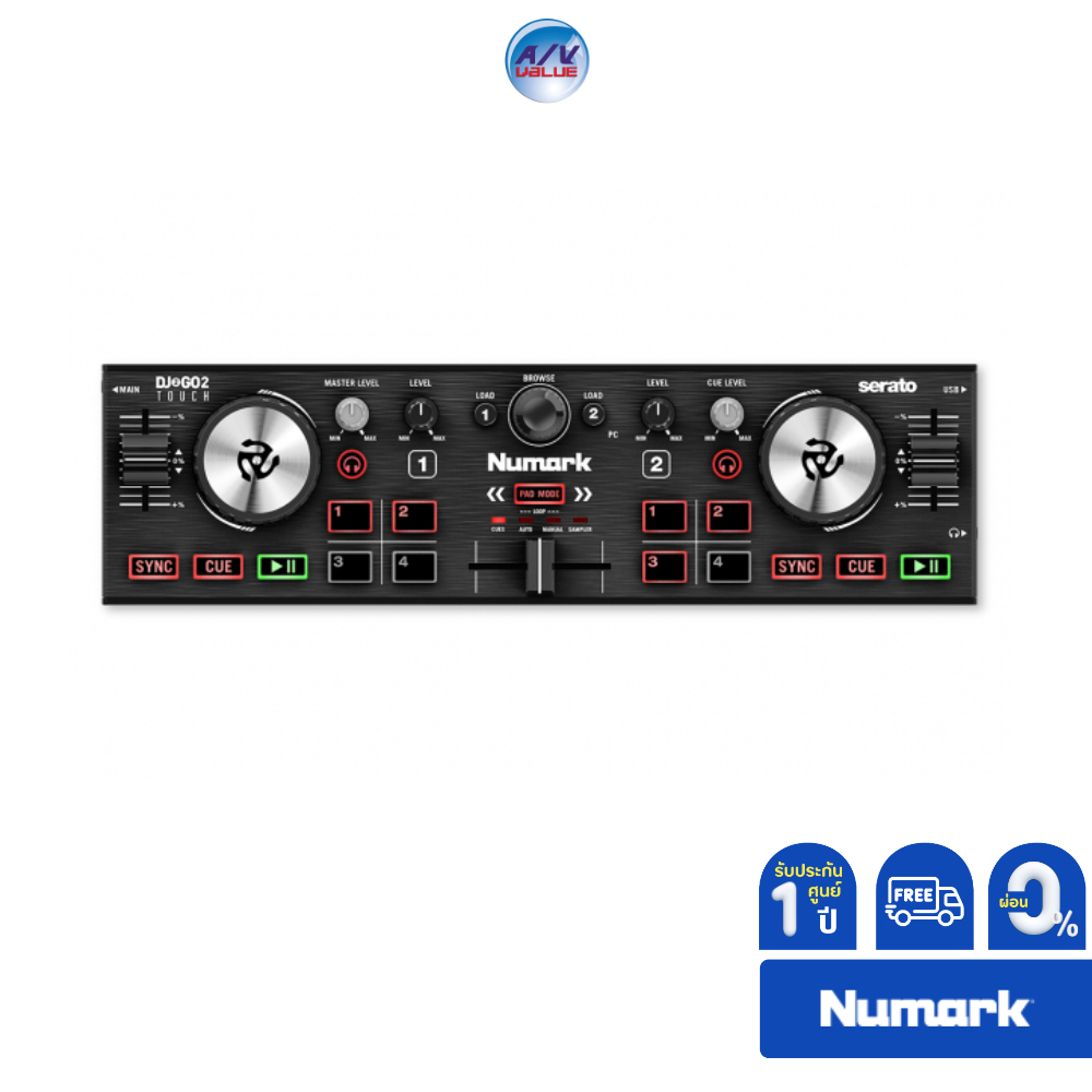 numark-dj2go2-touch-pocket-dj-controller-with-capacitive-touch-jog-wheels-ผ่อน-0