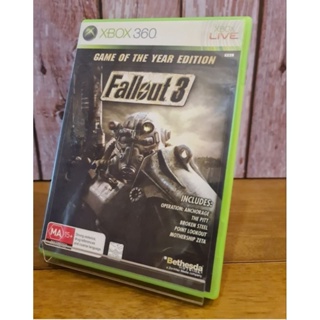 แผ่น XBOX360 เกม Fallout 3  Zone:Pal แผ่นแท้