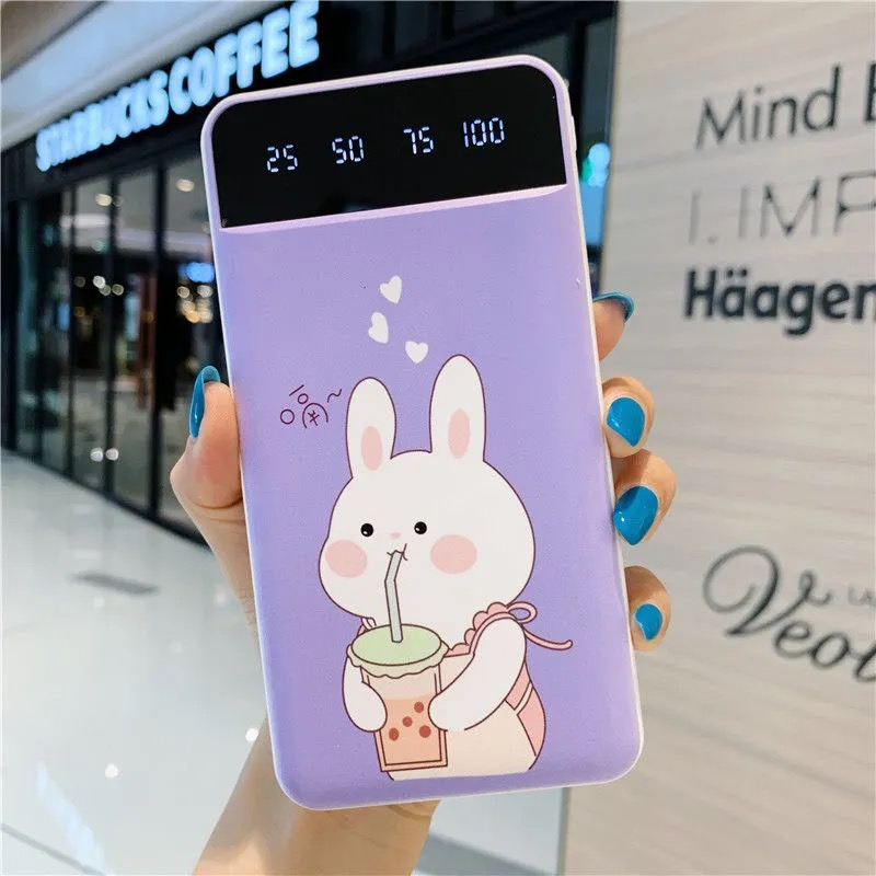 ภาพสินค้าPower Bank 128000Mah แบตสำรอง 128000Mah ประกัน 5ปี New Style Cute พร้อมสายชาร์จฟรี จากร้าน cdsupermax บน Shopee ภาพที่ 2