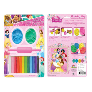 ดิสนีย์ พริ้นเซส ดินน้ำมันและแม่พิมพ์เจ้าหญิงดิสนีย์ Disney Modeling Clay + Princess Molds (T200/2MR-PSB)