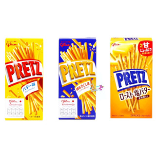 Glico Pretz 🇯🇵 Butter Roast Corn กูลิโกะ เพรทซ์ บีสกิตแท่ง จากญี่ปุ่น 3 รสชาติ สินค้านำเข้าจากญี่ปุ่น 25g / 62g