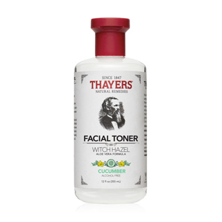 Thayers Alcohol-Free Cucumber Witch Hazel Toner 355ml โทนเนอร์รุ่นยอดนิยมสูตรแตงกวา  สูตรเพื่อผิวแห้ง ขาดน้ำ