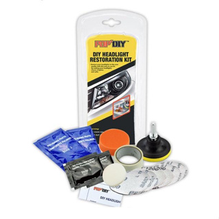 ชุดขัด และเคลือบไฟหน้ารถยนต์ Headlight Restoration Kit DIY Headlamp Polishing Paste Systems for Car Care Head Lamp Clean