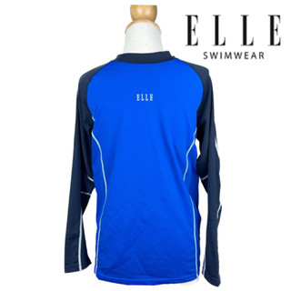 เสื้อ ชุดว่ายน้ำ ยี่ห้อ Elle แท้ เด็กโต&amp;ผู้ใหญ่ แขนยาว กัน UV ผ้าหนาอย่างดี ราคาเต็ม 2,xxx