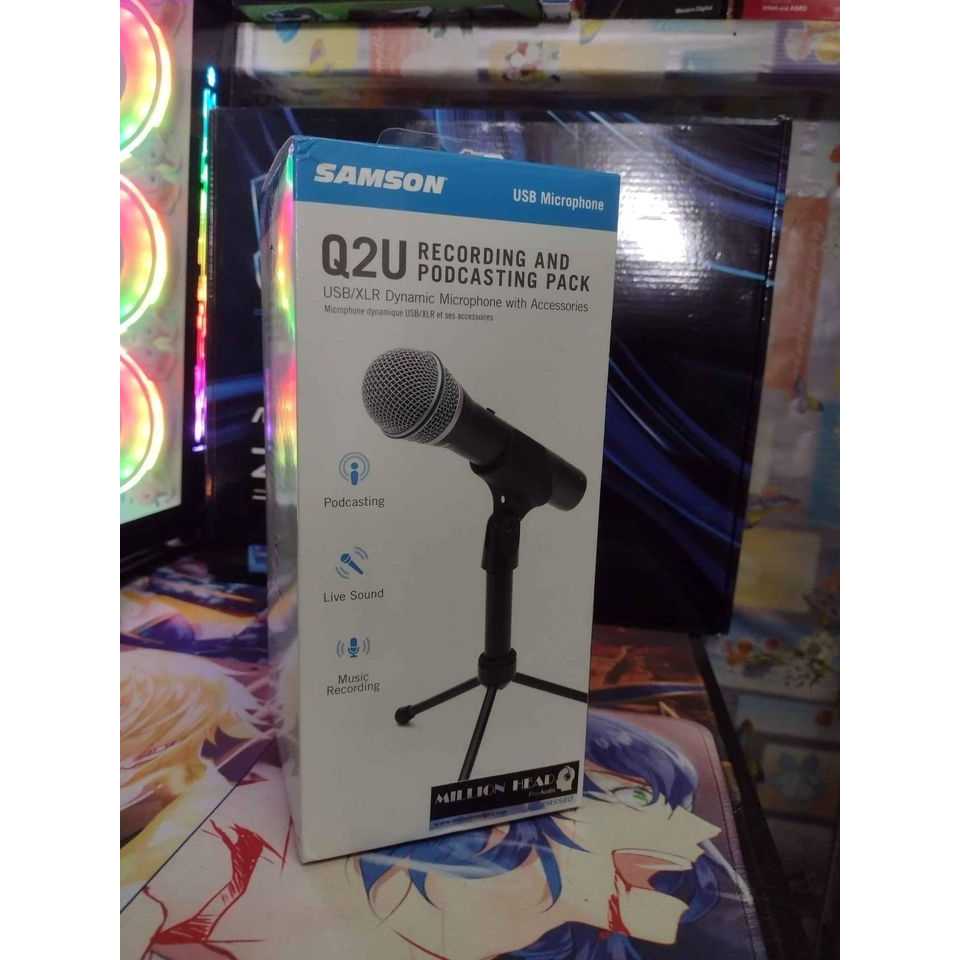 Samson Q2U Microphone USB&XLR ของแท้ผ่านQC | Shopee Thailand