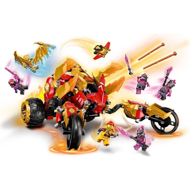 lego-ninjago-71773-kais-golden-dragon-raider