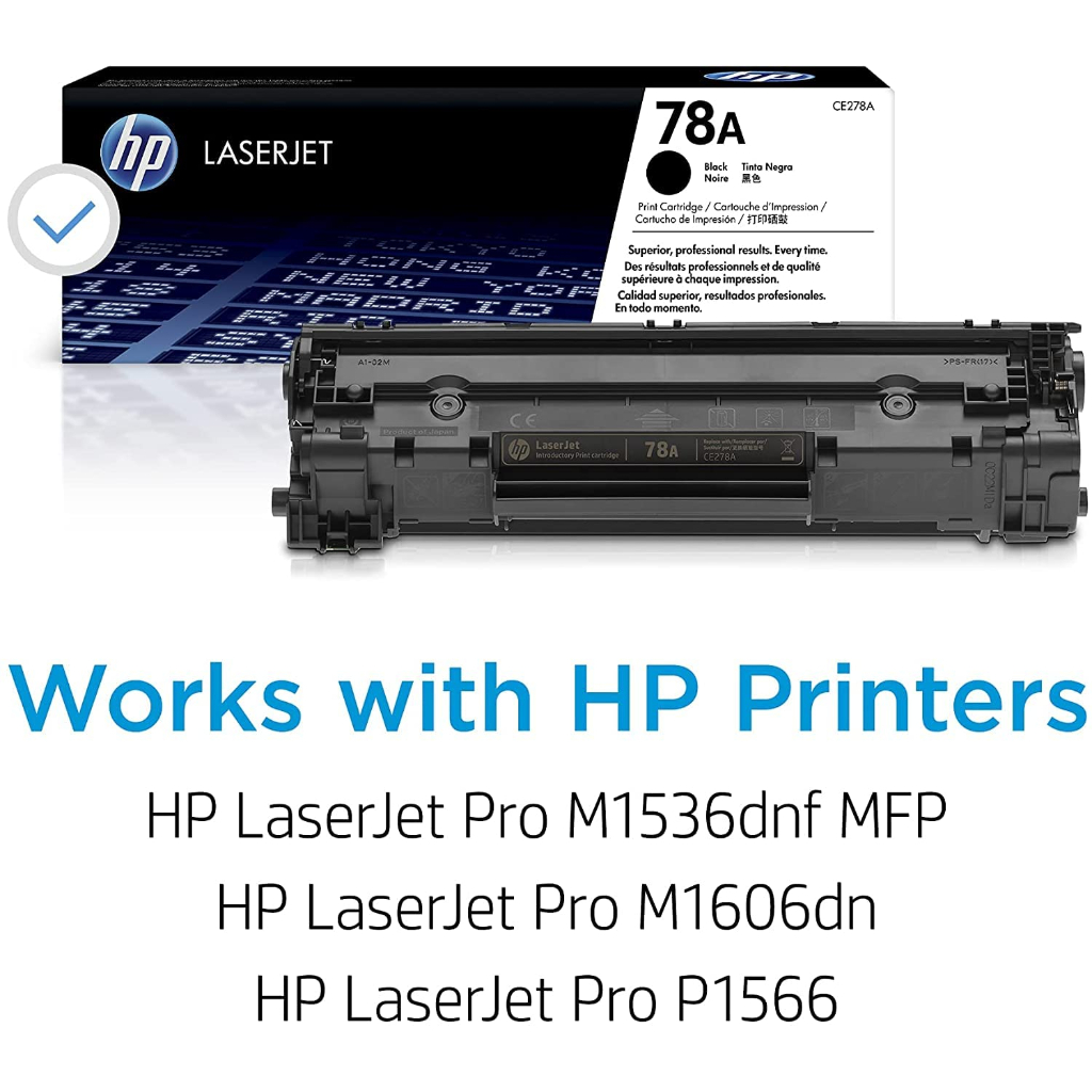 France Toner Product HP 78A (CE278A) Schwarz Original Toner Für HP Laserjet Pro P1566 HP 78a Toner