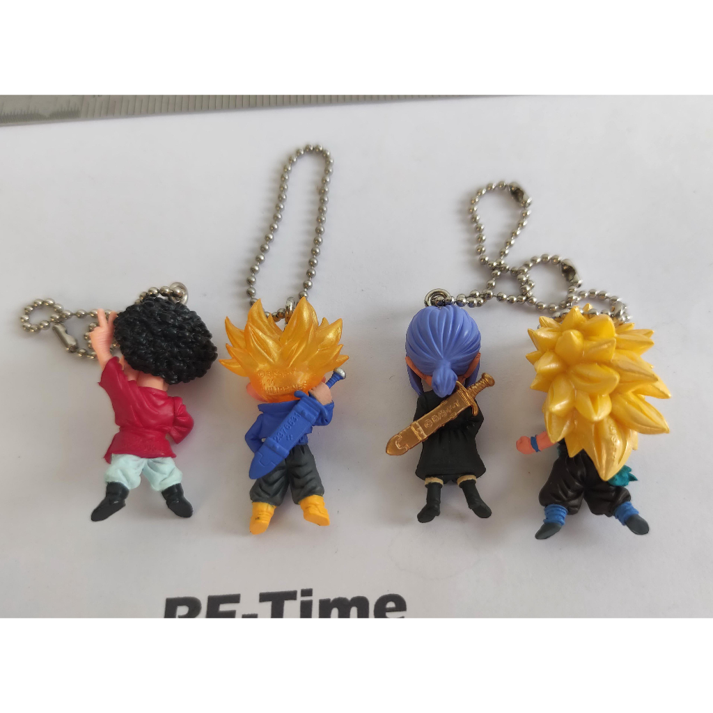 dragon-ball-gashapon-keychain-พวงกุญแจ-ดรากอนบอลตัวเล็ก-xeno-gogeta-trunks-ssf-trunks-mr-satan