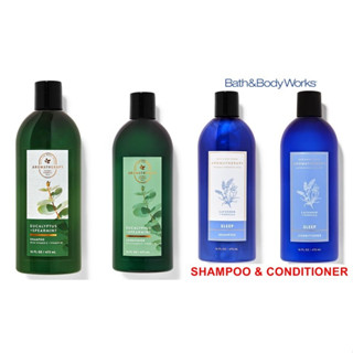 🌿🌊🌱🍃Bath &amp; Body Works  รุ่น Aromatherapy แบบ Shampoo กลิ่น Eucalyptus Spearmint และ Lavender Vanilla (Sleep) หอมแนวสปา