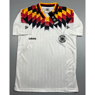 เสื้อบอล ย้อนยุค ทีมชาติ เยอรมัน 1994 เหย้า Retro Germany Home ปีกนก เรโทร คลาสสิค