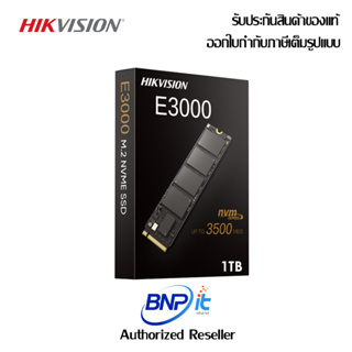 HIKVISION SSD E3000 1TB M.2 PCle/NVme R3500MB/s W2900MB/s เอสเอสดี รับประกันสินค้า 5 ปี