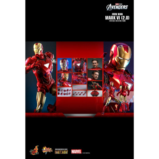 พรีออเดอร์ HOT TOY MMS687D52 THE AVENGERS IRON MAN MARK VI (2.0) 1/6TH SCALE COLLECTIBLE FIGURE