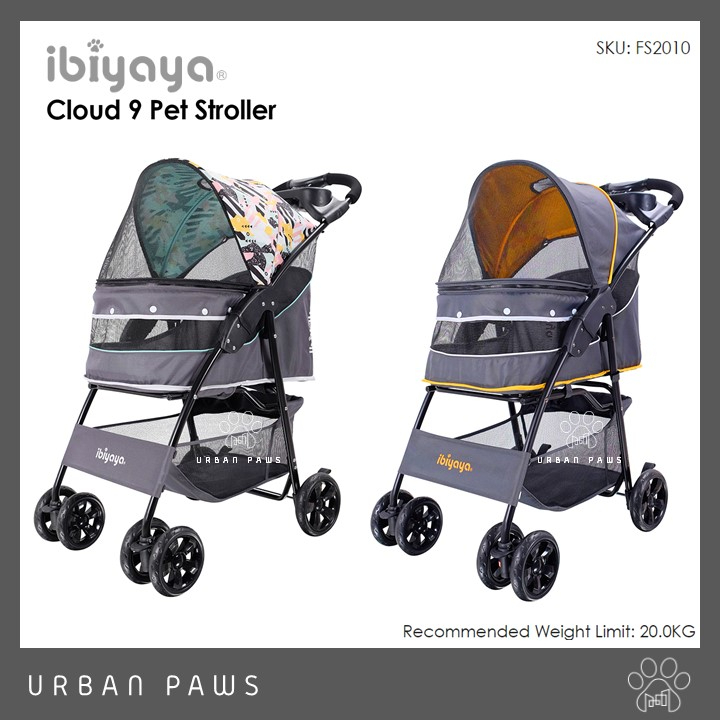 รถเข็นสัตว์เลี้ยง Ibiyaya รุ่น FS2010 - Cloud 9 Pet Stroller | Shopee ...