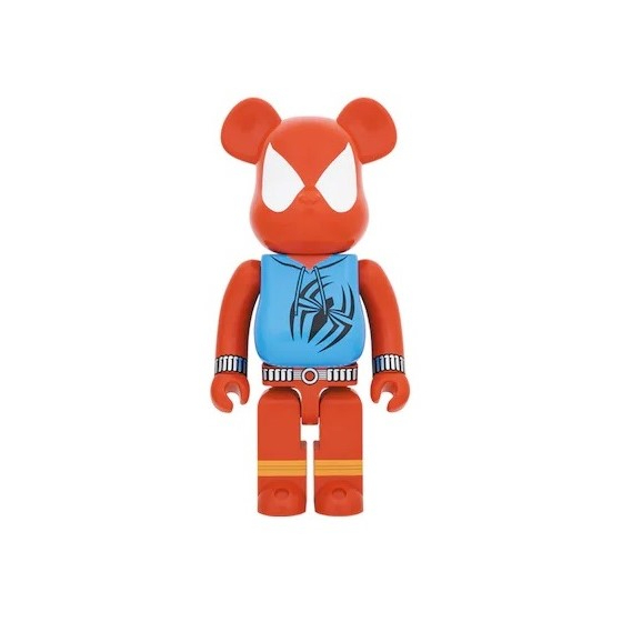 PROSPER - Bearbrick x Marvel Spider-Man Scarlet Spider 1000