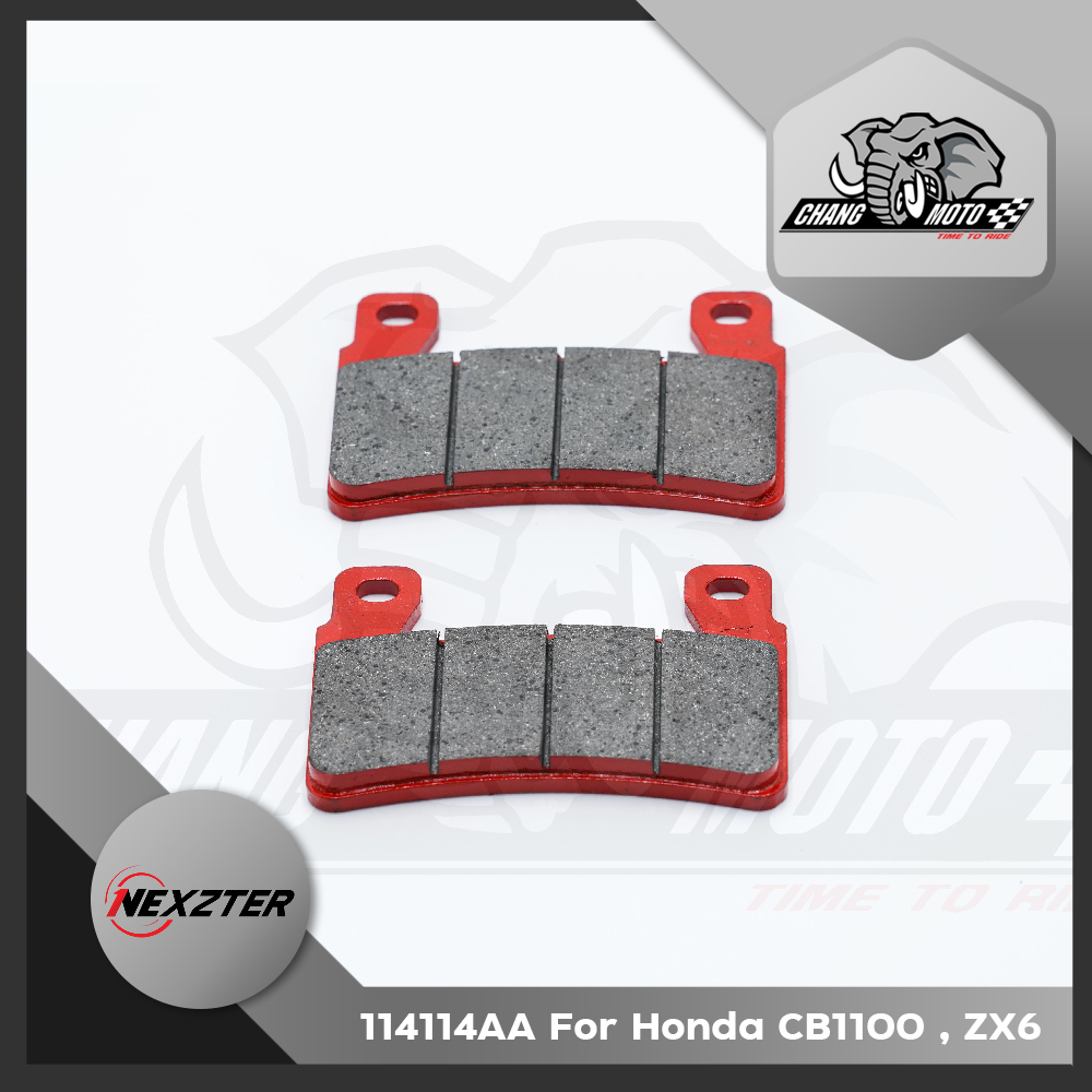 ผ้าเบรค-nexzter-เบอร์-114114aa-สำหรับ-honda-cb1000-zx6