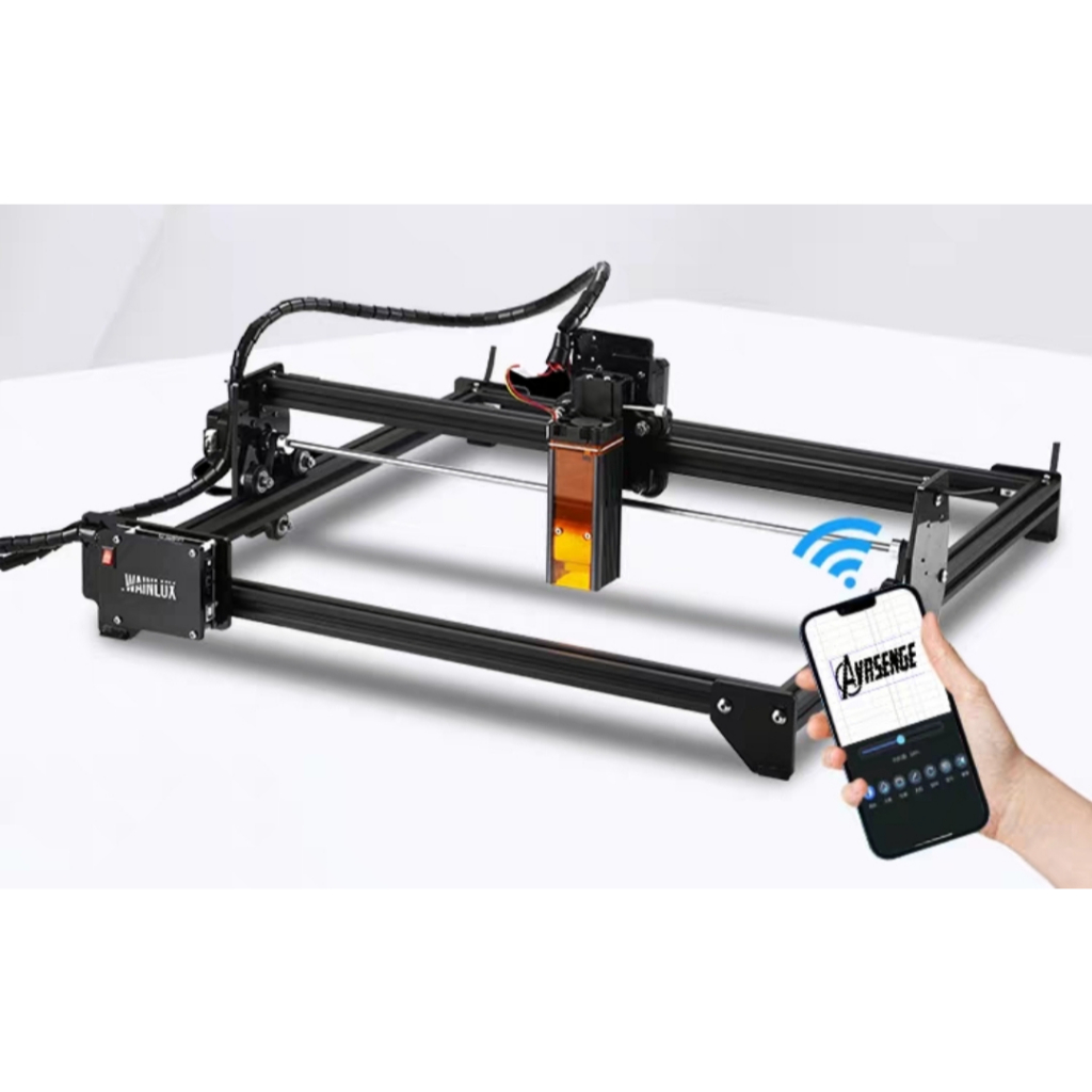 WAINLUX Laser engraving machine เครื่องแกะสลักเลเซอร์ สำหรับไม้/หนัง
