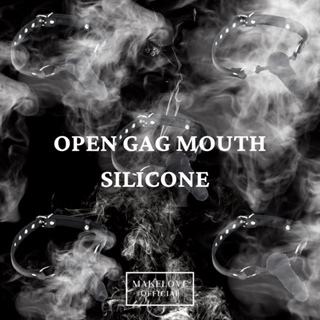 ภาพหน้าปกสินค้าสินค้าพร้อมส่ง Makelove | open mouth gag silicone ที่เกี่ยวข้อง