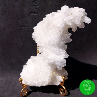 ผลึกควอตซ์แบบพุ่ม Quartz Cluster หรือ Flower Quartz